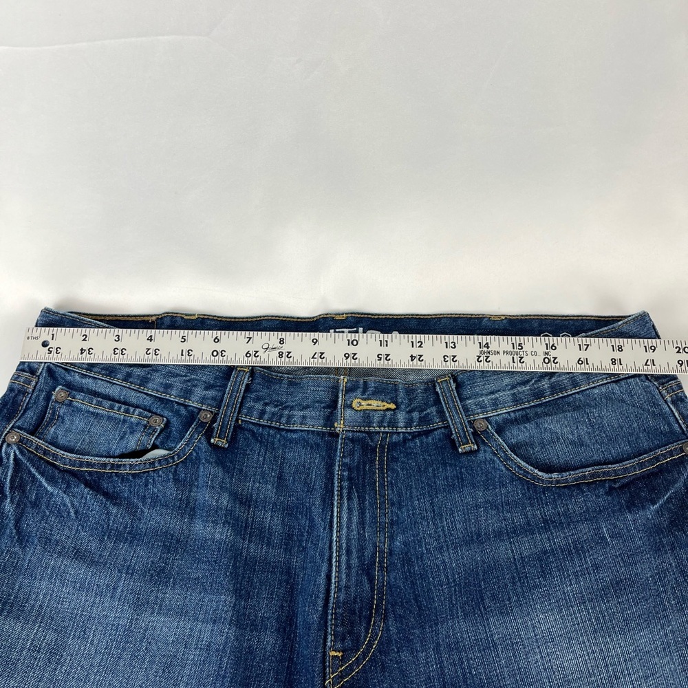 Men’s Nautica Relaxed Fit Stretch Denim Medium Blue Wash 38” x 32” RN# 67835 - Picture 9 of 15